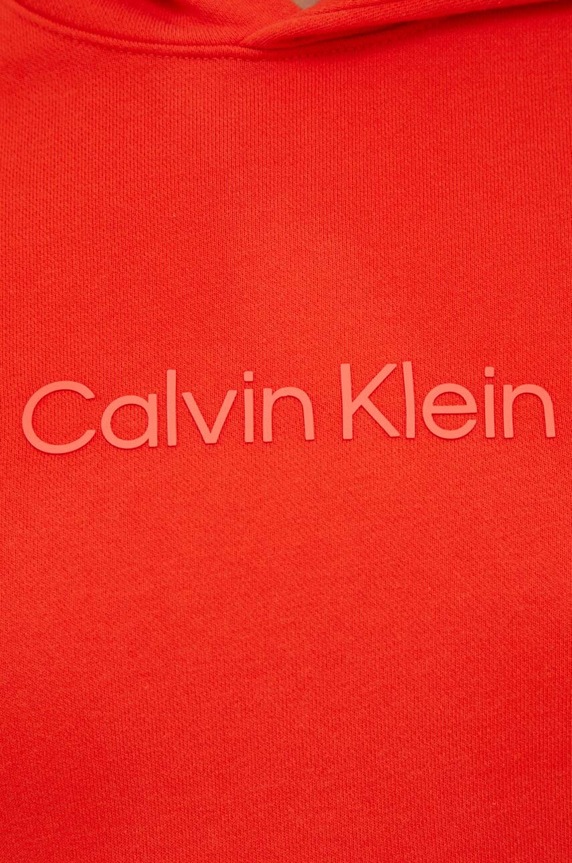 Calvin Klein Performance bluza dresowa Essentials 00GMS3W303 pomarańczowy