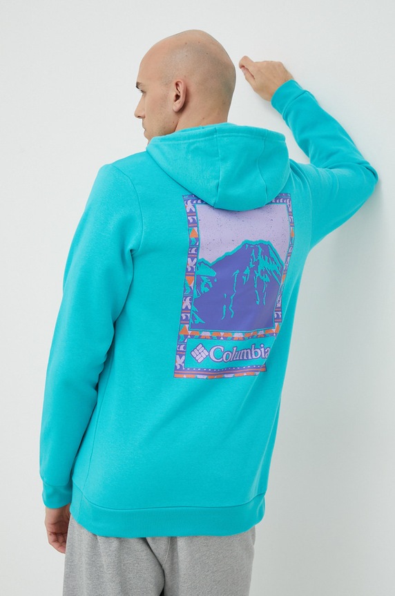 Columbia bluza pozostałe turkusowy 2040621