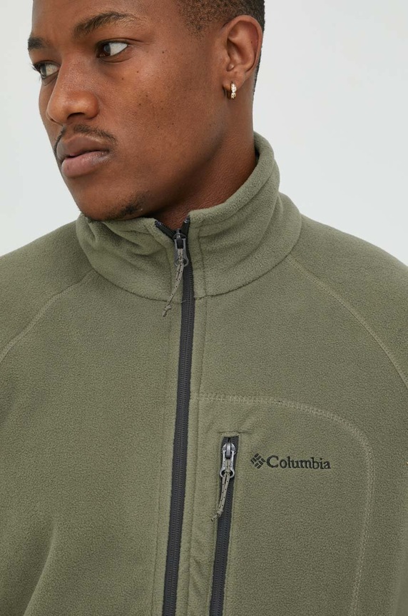 Športni pulover Columbia Fast Trek II zelena 1420421.SS23