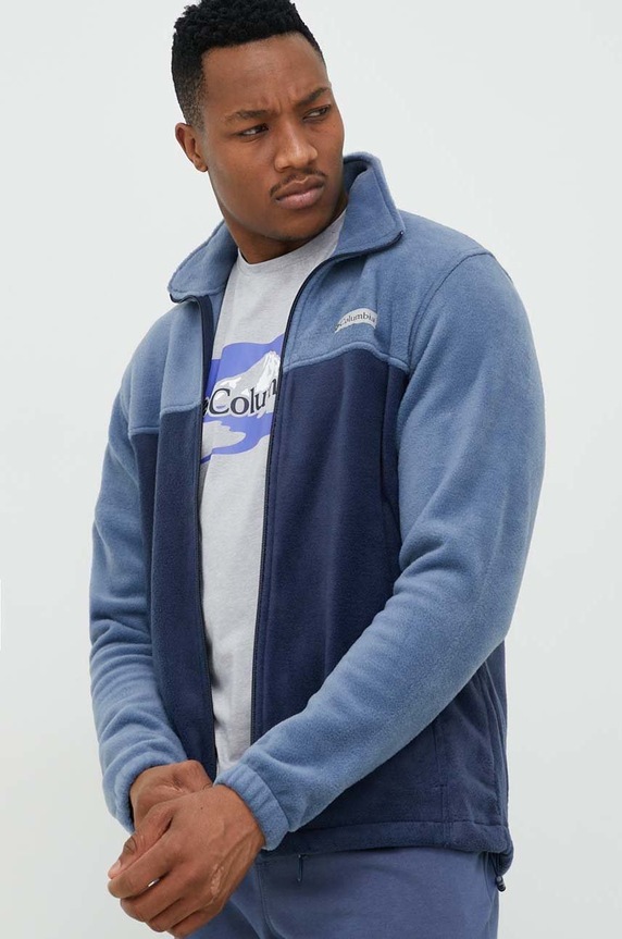 Columbia bluza sportowa Steens Mtn bez kaptura granatowy 1476671.SS23