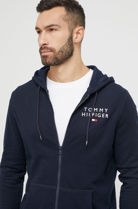 Tommy Hilfiger bluza lounge UM0UM02879.PPYX granatowy