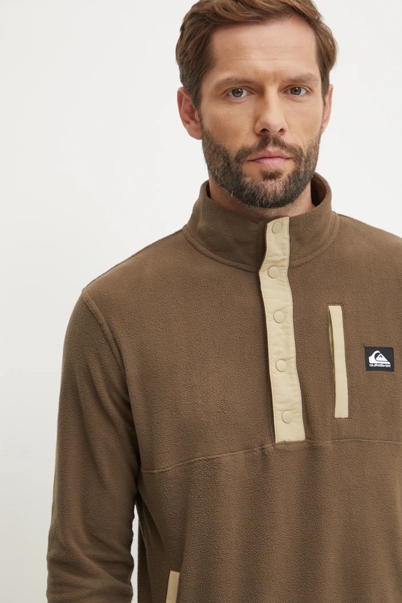 Quiksilver bluza brązowy EQYFT04770