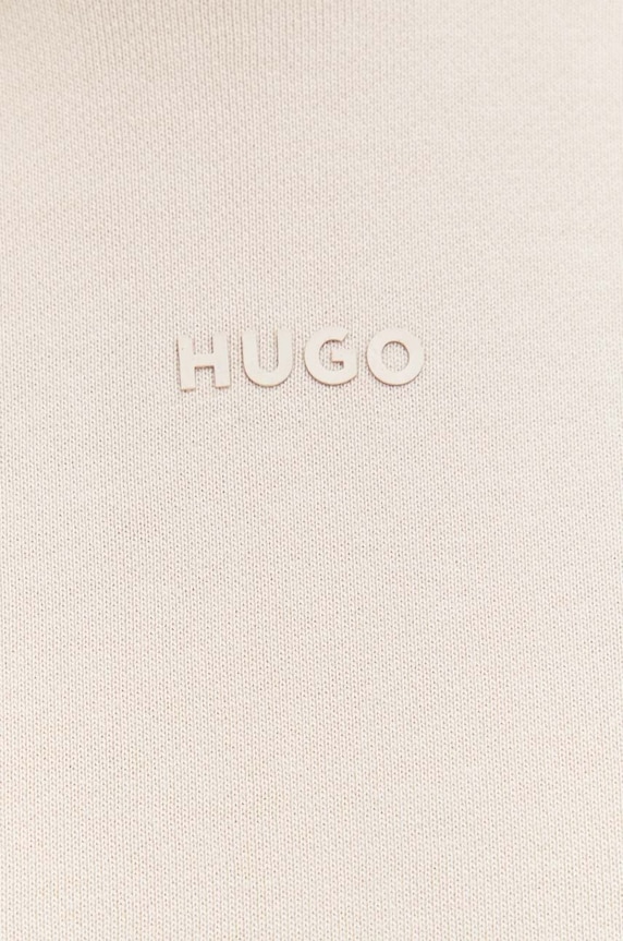 HUGO bluza z kapturem męska bawełniana Dapo 50486478 beżowy