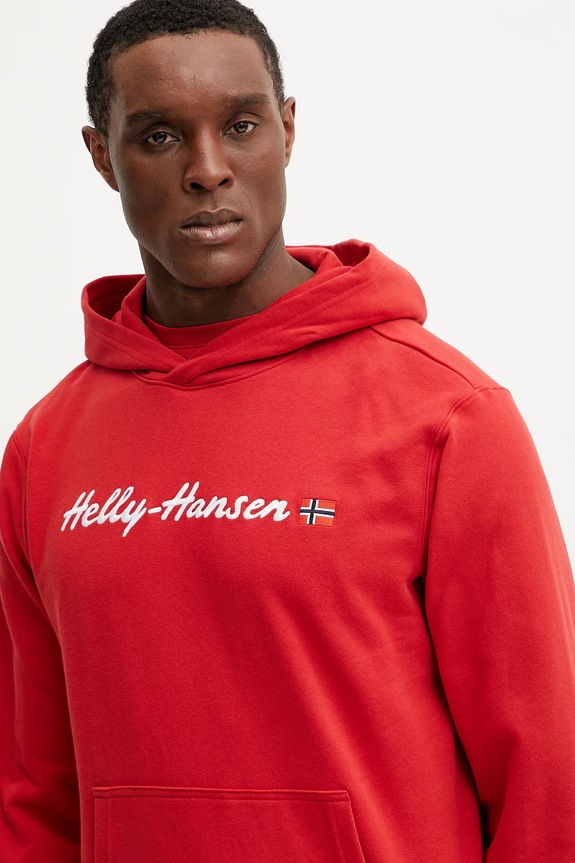 Helly Hansen bluza czerwony 53924