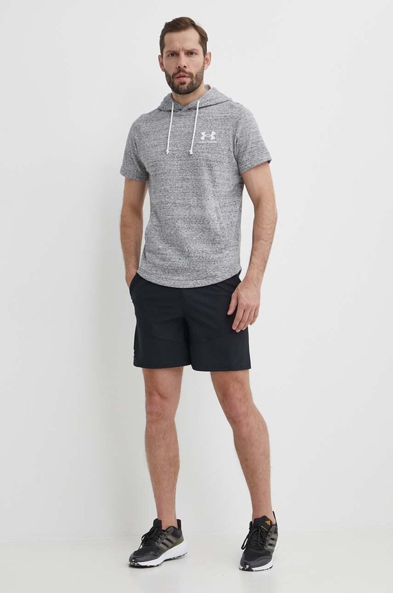 Суичър за трениране Under Armour Rival 1370396 сив SS24