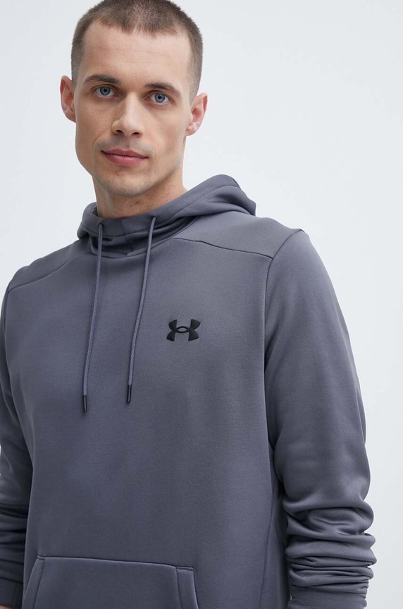 Μπλούζα Under Armour με κουκούλα γκρί 1373353