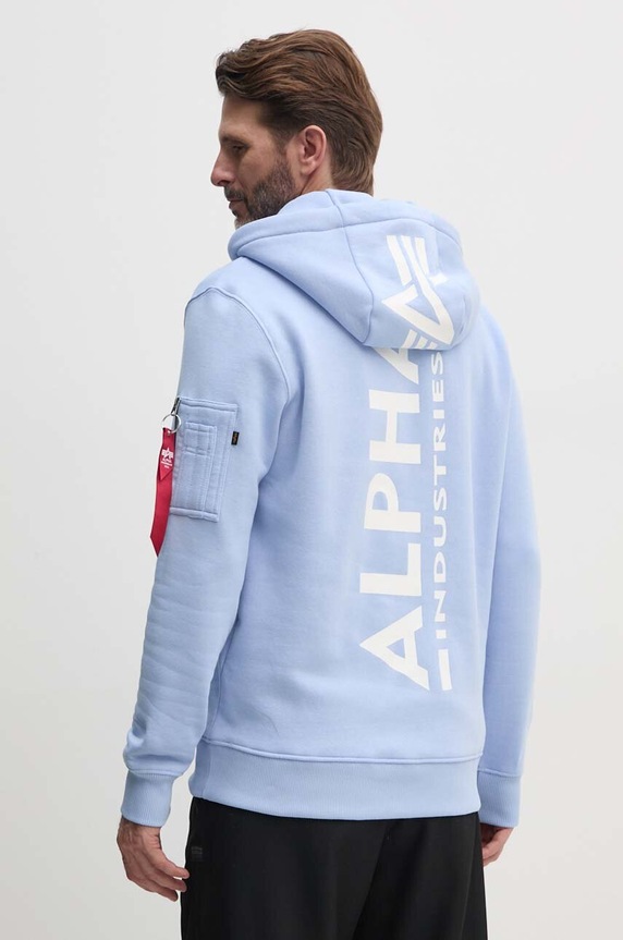 Clothing Alpha Industries sweatshirt 178318 blue