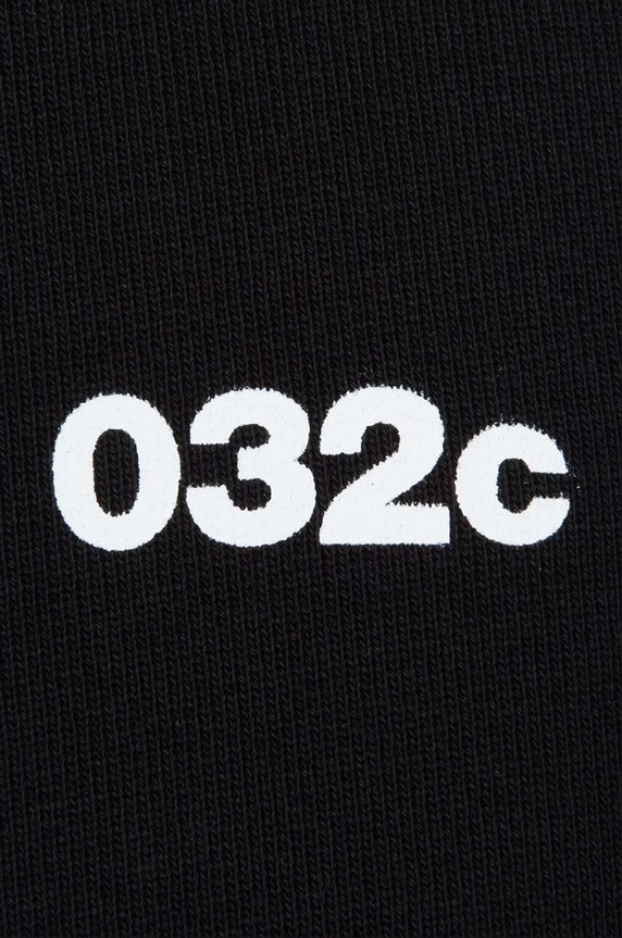 032C cotton sweatshirt Content Maxi Hoodie SS23.C.2040 black