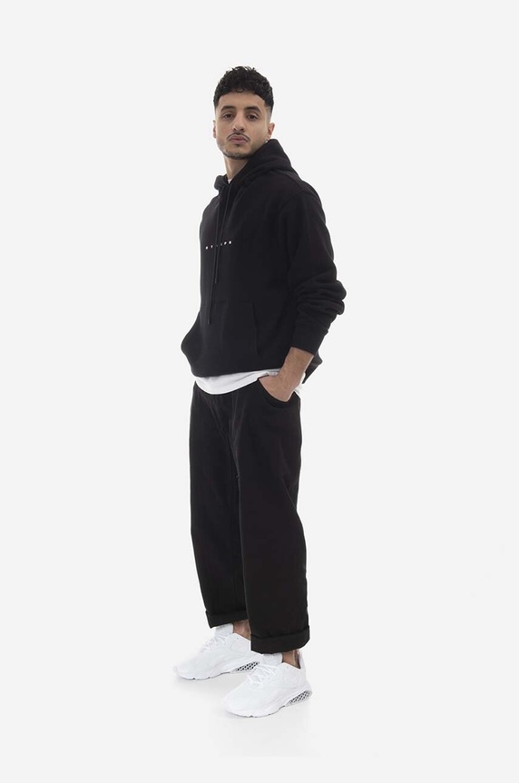 STAMPD cotton sweatshirt SLA.M3202HD black SS23