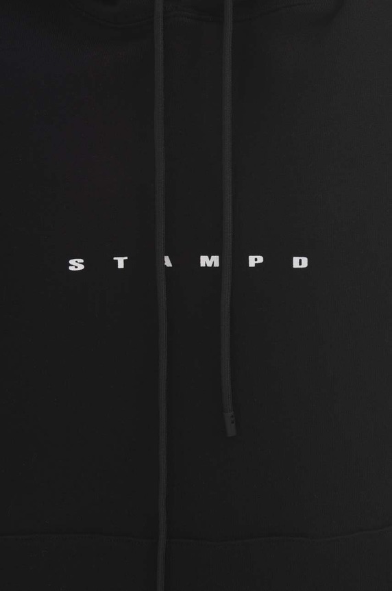 STAMPD cotton sweatshirt black SLA.M3202HD