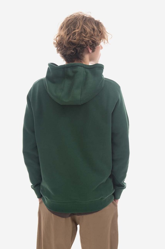 Clothing Norse Projects cotton sweatshirt Vagn Classic N20.1276.8112 green