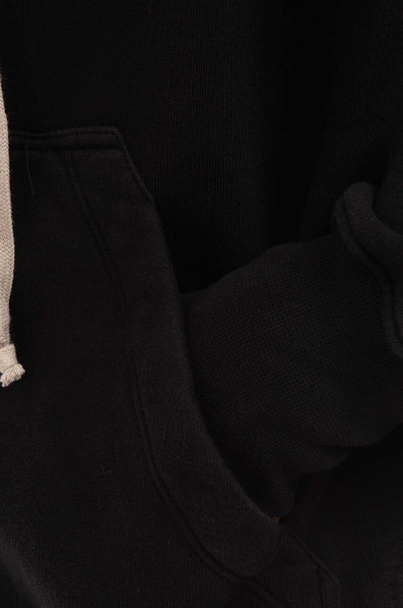 Rick Owens cotton sweatshirt black DU02B4276.FEP1
