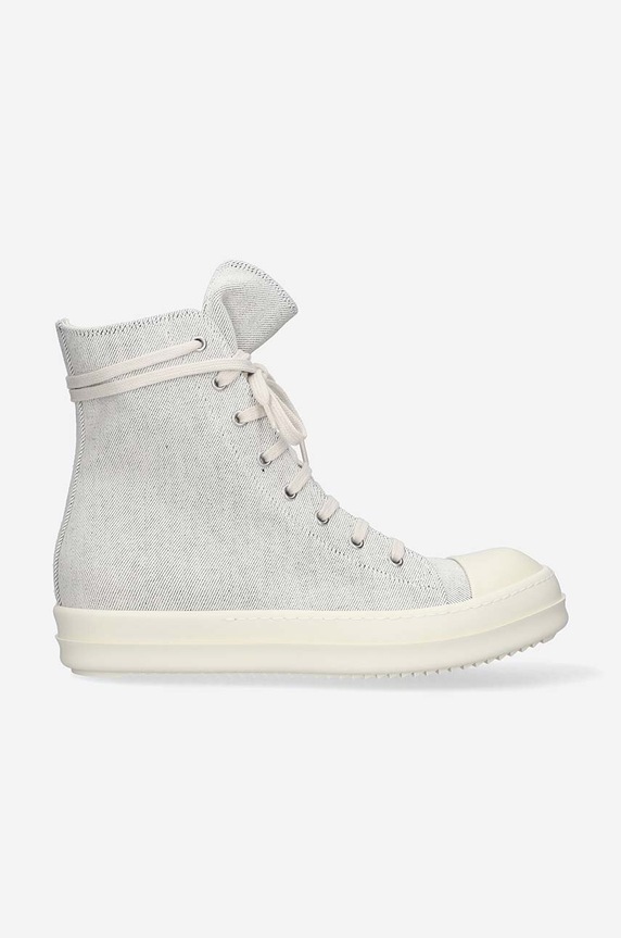 Rick Owens trainers Denim Shoes Sneaks gray DU01C6800.MMD