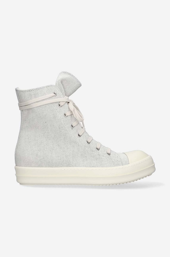 Rick Owens trainers Denim Shoes Sneaks gray DU01C6800.MMD