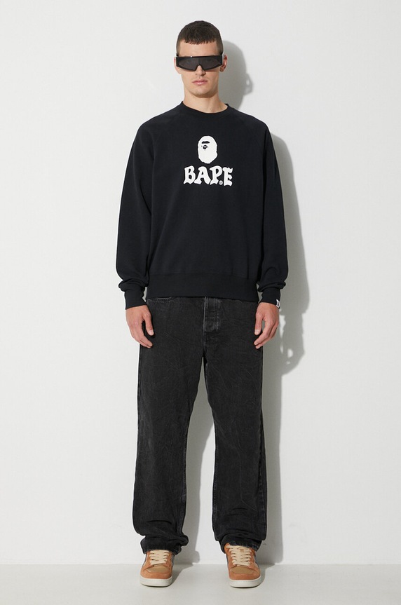 Суичър A Bathing Ape 001SWI801001M черен SS23