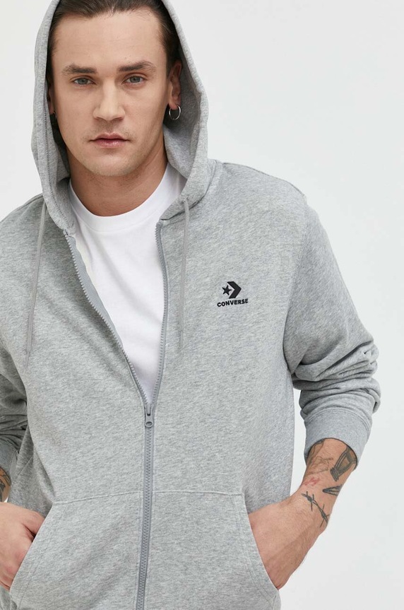 Converse bluza 10023871.A02 szary SS25