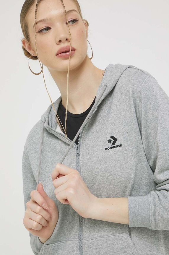 Odzież Converse bluza 10023871.A02 szary