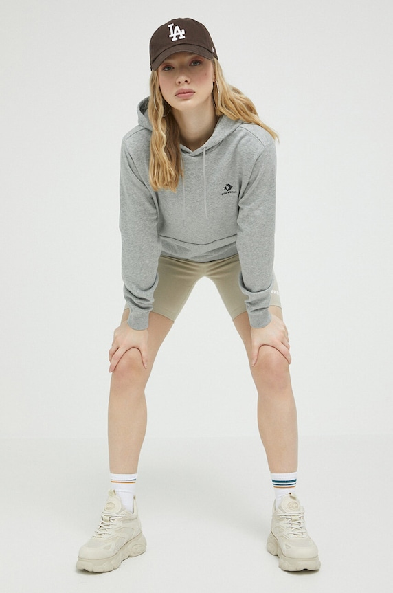 Odzież Converse bluza 10023874.A02 szary