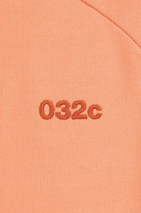 Бавовняна кофта 032C Terra Reglan Hoodie помаранчевий SS23.C.2031
