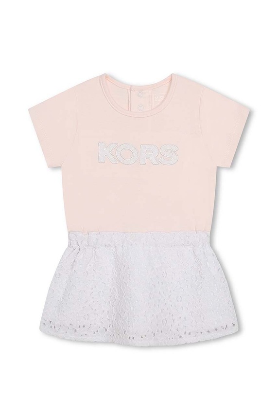 Dziewczynka Michael Kors body niemowlęce R92105.67.81 różowy