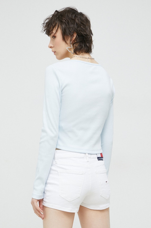Îmbrăcăminte Tommy Jeans longsleeve DW0DW14278.PPYX albastru