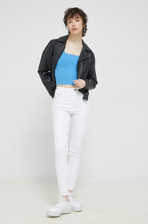 Sveter Abercrombie & Fitch KI150.3108.230 modrá SS23