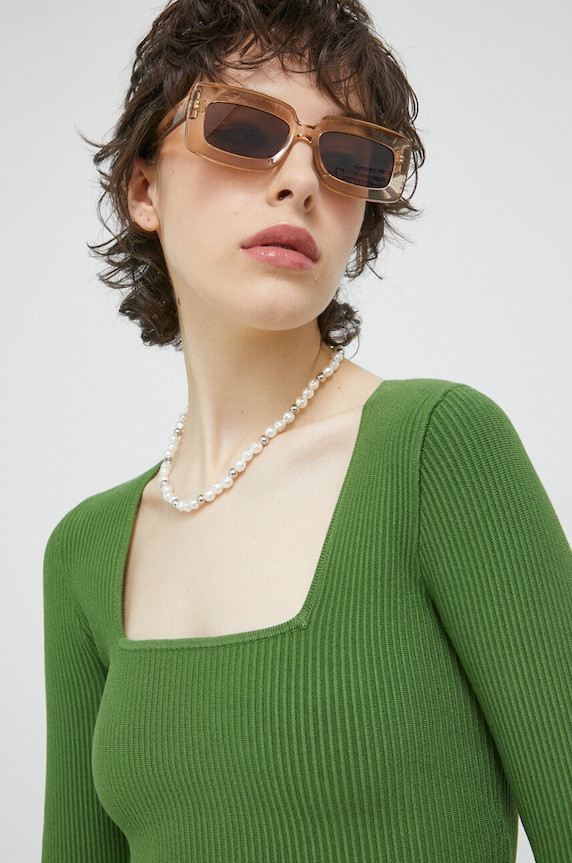 Abercrombie & Fitch pulover verde KI150.3109.330
