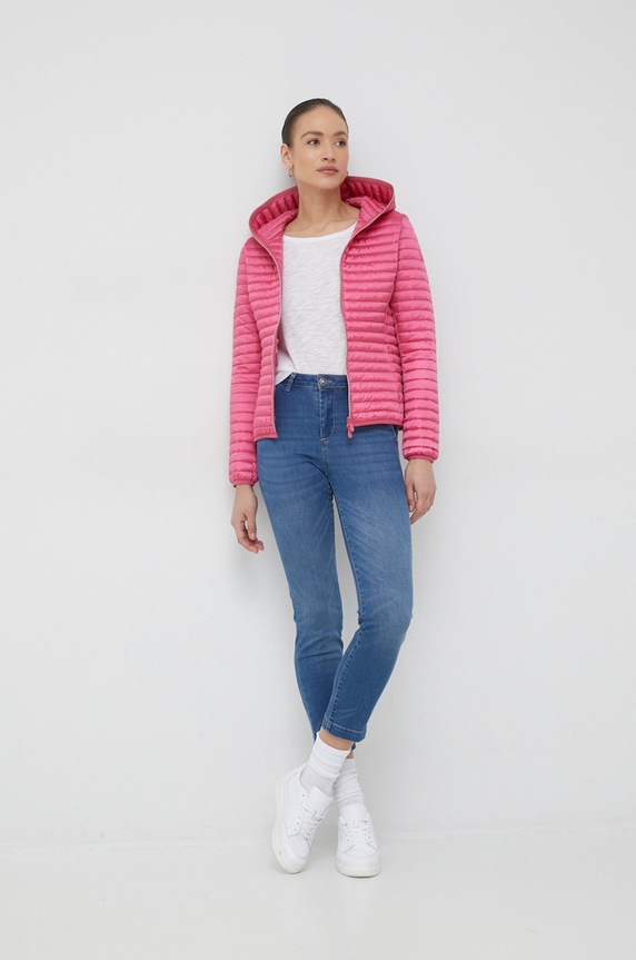 Majica dugih rukava Sisley 3TNHL119S.101.. bijela AW25