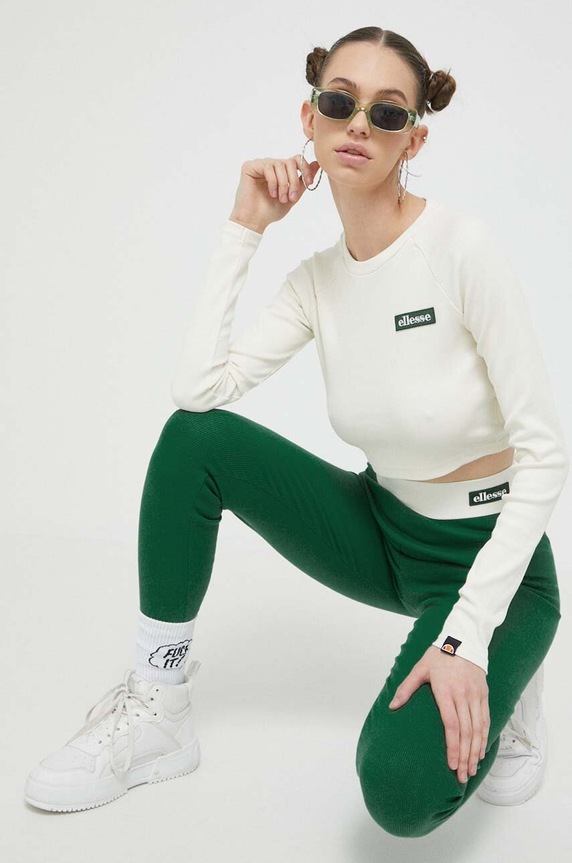 Ellesse longsleeve SGR17947 beżowy SS23