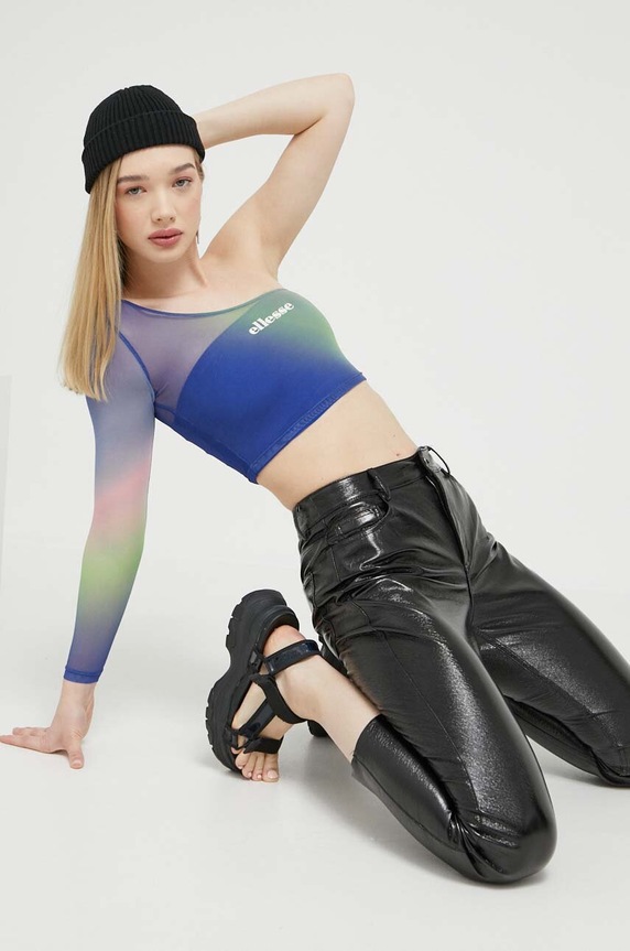 Top Ellesse print plava SGR17958