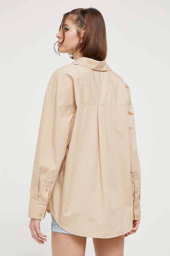 Îmbrăcăminte Abercrombie & Fitch camasa KI140.2528.410 alb