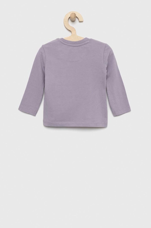 Calvin Klein Jeans longsleeve dziecięcy IN0IN00005.PPYX fioletowy SS23