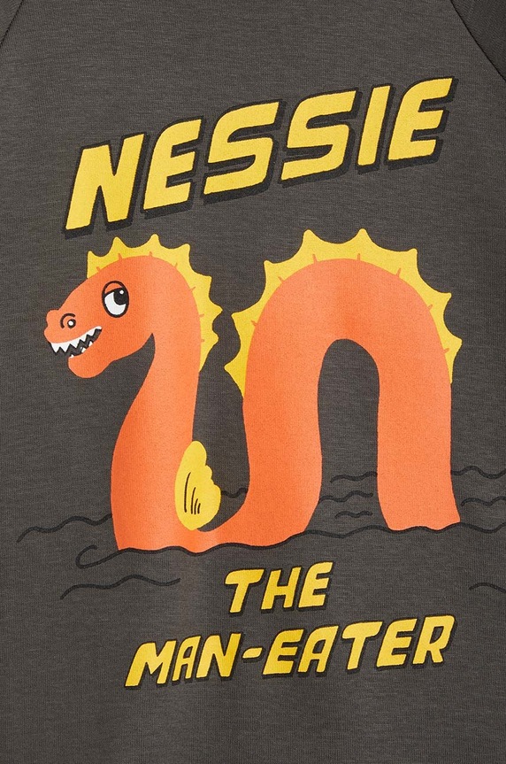 Dječaci Dječja pamučna majica dugih rukava Mini Rodini 2312012799 crna