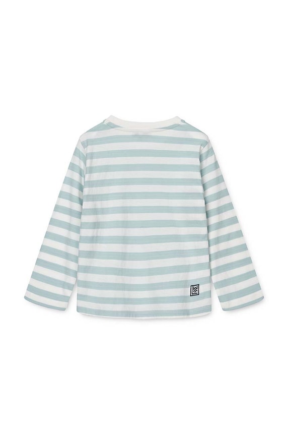Liewood longsleeve copii LW17329 albastru SS23