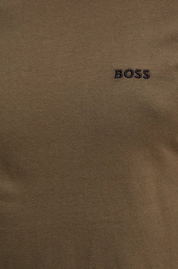 Bavlněné tričko s dlouhým rukávem BOSS LSShirtRN 3P Classic 3-pack 50492321