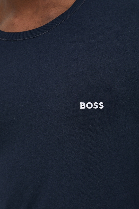 Bavlnené tričko s dlhým rukávom BOSS 3-pak LSShirtRN 3P Classic 50492321