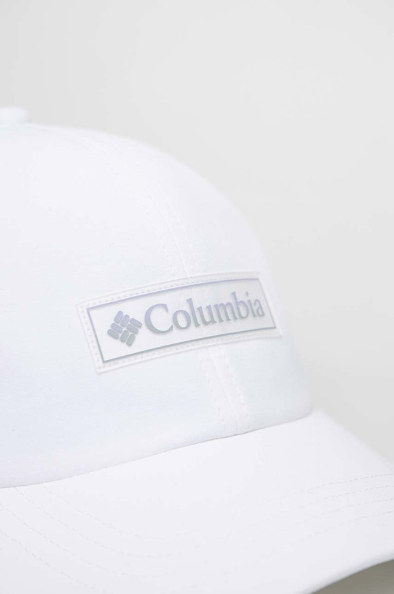 Шапка с козирка Columbia 2032091 бял SS23