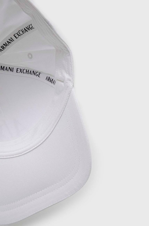 Armani Exchange pamut baseball sapka fehér 944208.3R131.NOS