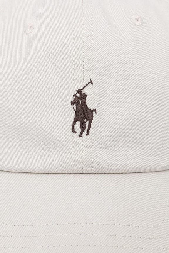Polo Ralph Lauren czapka bejsbolówka damska bawełniana 211912843 szary SS26