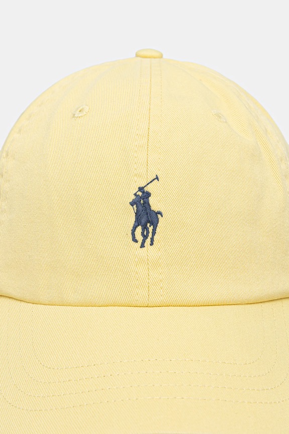 Аксесуари Бавовняна бейсболка Polo Ralph Lauren 211912843 жовтий