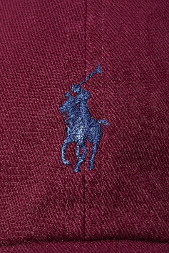 Аксесуари Polo Ralph Lauren бейсболка жіноча бавовняна 211912843 червоний