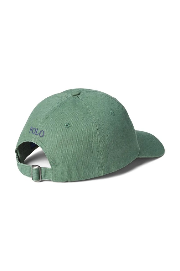 Polo Ralph Lauren czapka z daszkiem bawełniana 211912843 zielony SS26