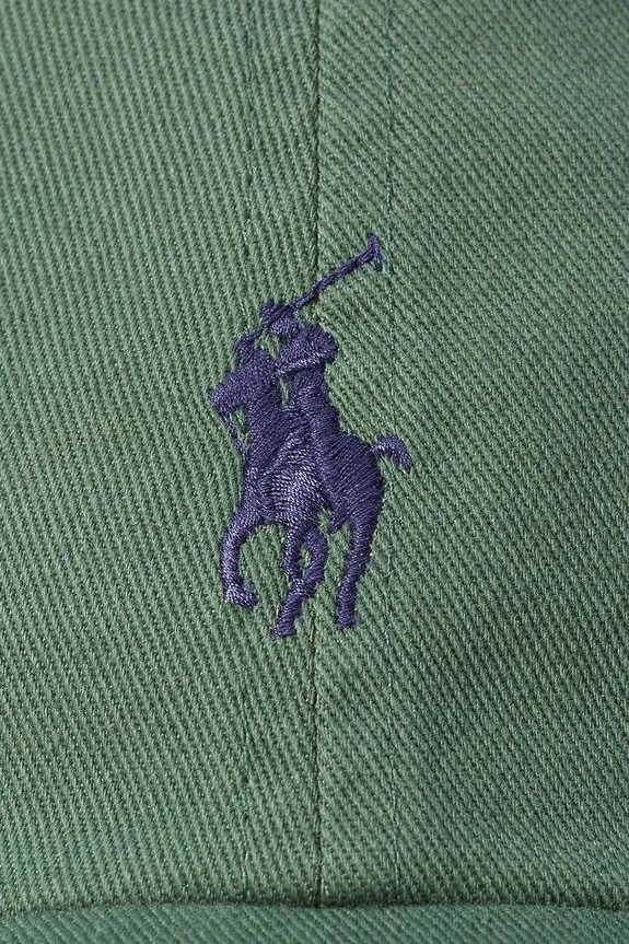 Akcesoria Polo Ralph Lauren czapka z daszkiem bawełniana 211912843 zielony