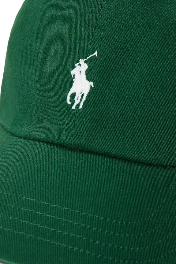 Dodaci Polo Ralph Lauren baseball kapa pamučna za žene 211912843 zelena