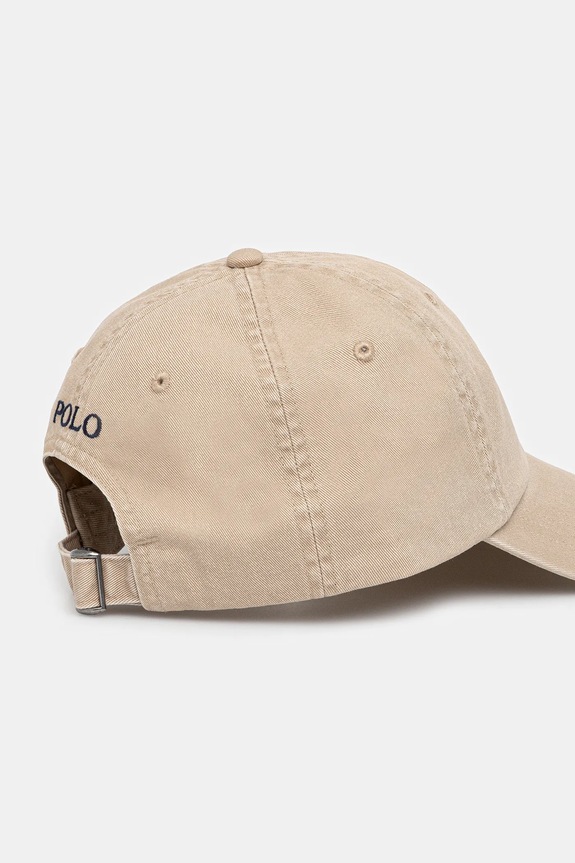 Accessori Polo Ralph Lauren berretto da baseball in cotone 211912843 beige