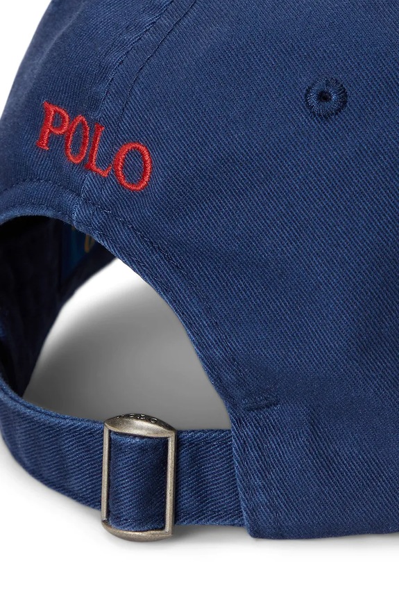 Akcesoria Polo Ralph Lauren czapka z daszkiem bawełniana 211912843 multicolor