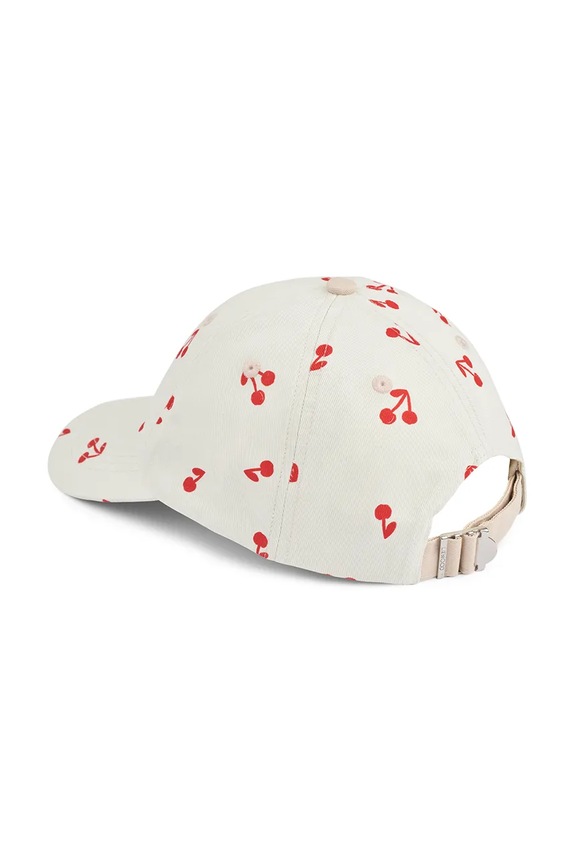 Αγορίστικα Liewood καπέλο με γείσο παιδικό από βαμβάκι LW17683 λευκό