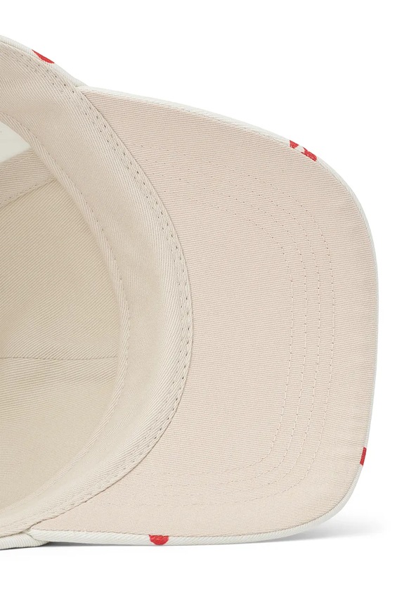 Liewood καπέλο με γείσο παιδικό από βαμβάκι λευκό LW17683