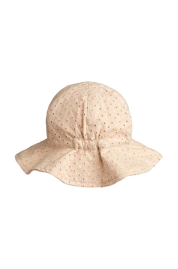 Liewood pălărie din bumbac pentru copii LW17684 roz SS24