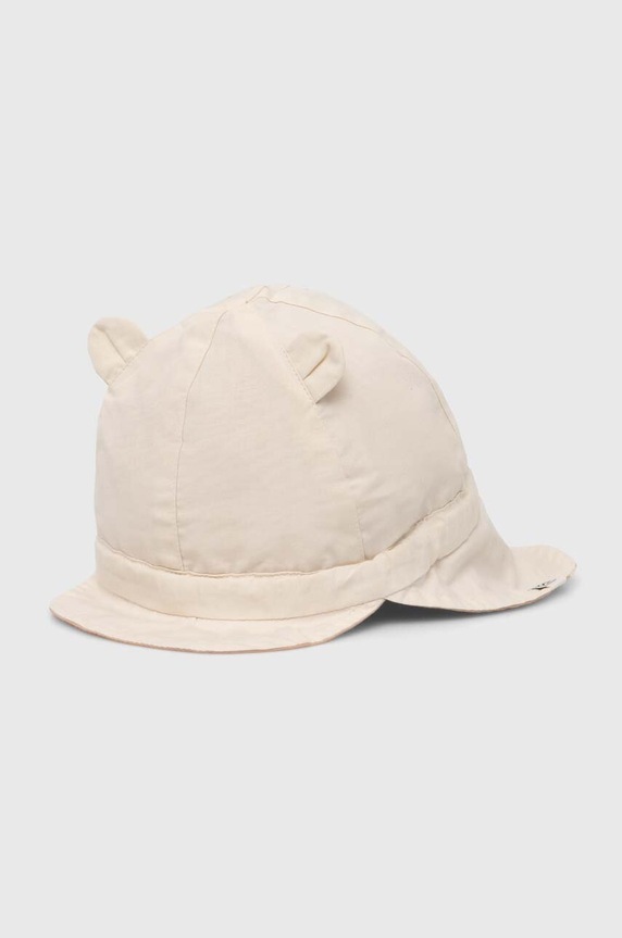 Liewood șapcă reversibilă din bumbac pentru copii LW17698 portocaliu SS26